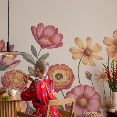 Motivtapete aus Vlies Blumenarrangement