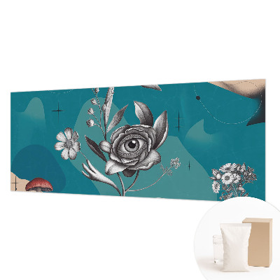 Vlies-Fototapete fürs Wohnzimmer Blütenauge