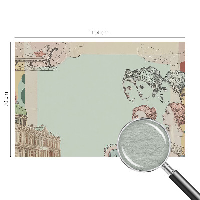 Vlies-Fototapete nach Maß mit klassischer Collage