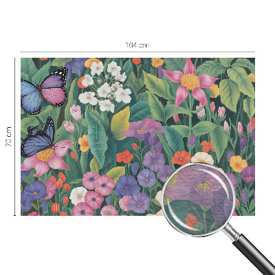 Vlies-Fototapete fürs Kinderzimmer Blumenexplosion