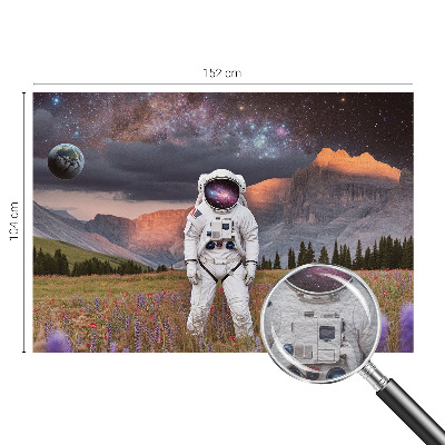 Motivtape­te mit einer kosmischen Landschaft