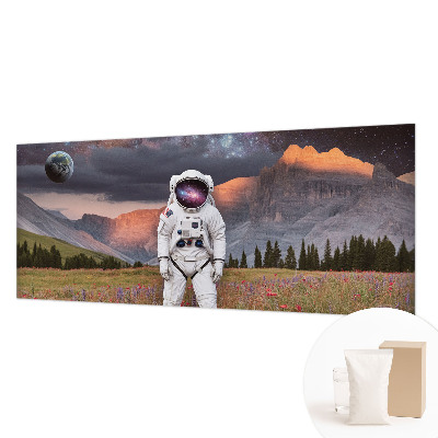 Motivtape­te mit einer kosmischen Landschaft