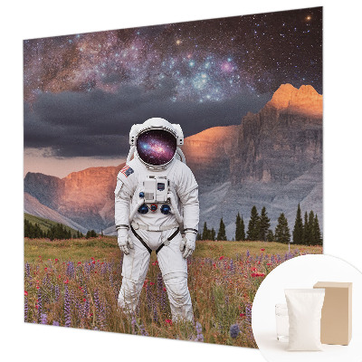Motivtape­te mit einer kosmischen Landschaft