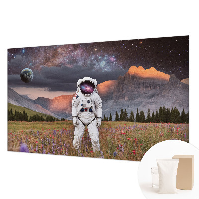 Motivtape­te mit einer kosmischen Landschaft