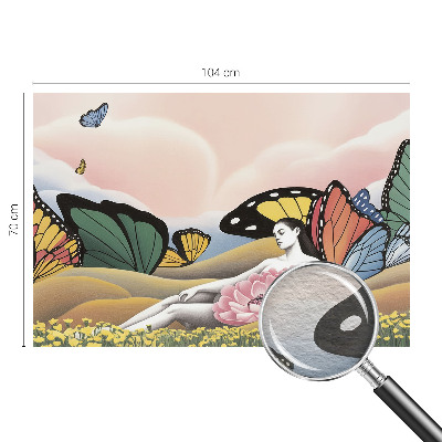 Fototapete nach Maß Schmetterlingswiese