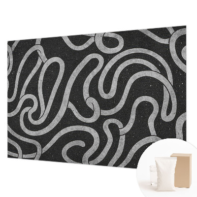 Fototapete fürs Schlafzimmer Verdrehte Formen