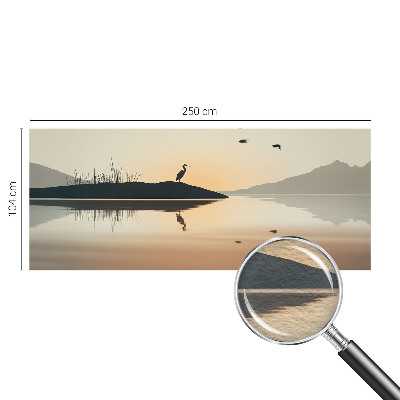 Motivtapete aus Vlies Morgenstille