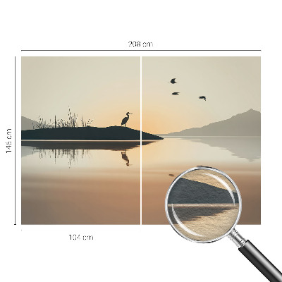 Motivtapete aus Vlies Morgenstille