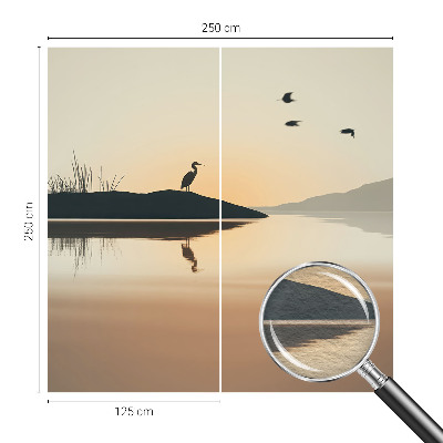 Motivtapete aus Vlies Morgenstille