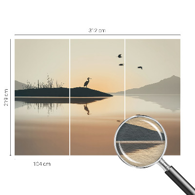 Motivtapete aus Vlies Morgenstille