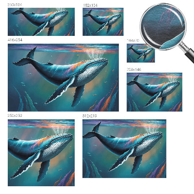 Vlies-Fototapete fürs Kinderzimmer Meeresriese