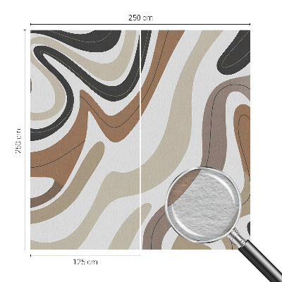 Vliestapete fürs Schlafzimmer Harmonische Wellen