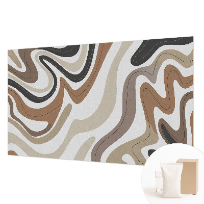 Vliestapete fürs Schlafzimmer Harmonische Wellen