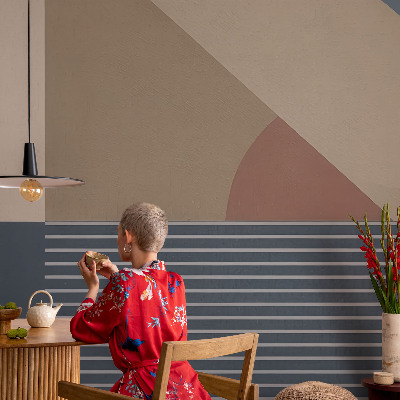 Bedruckte Vlies-Fototapete Harmonische Geometrie