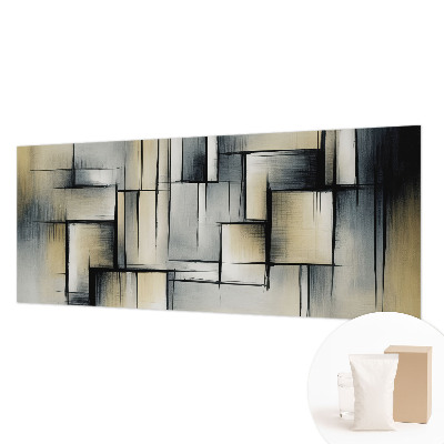 Fototapete fürs Schlafzimmer Abstrakte Geometrie