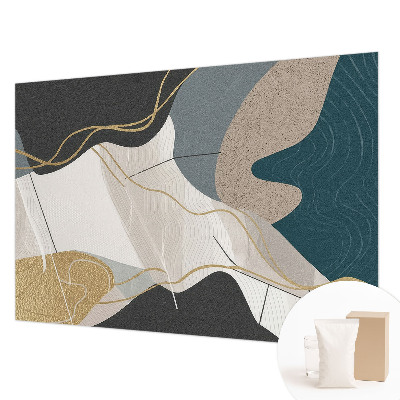 Fototapete fürs Wohnzimmer Abstrakte Formen