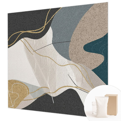 Fototapete fürs Wohnzimmer Abstrakte Formen