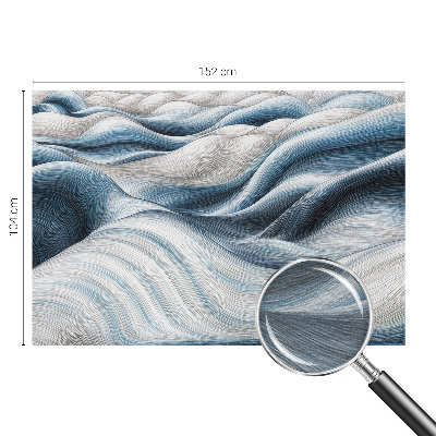 Wand-Fototapete Sanfte Wellen