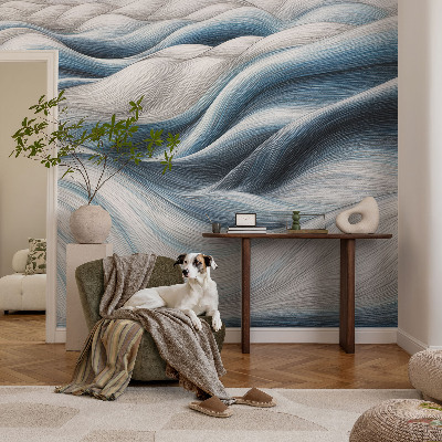 Wand-Fototapete Sanfte Wellen