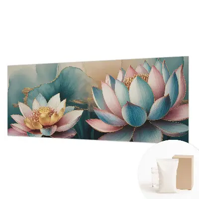 Fototapete nach Maß mit Lotusblumen-Motiv der Harmonie