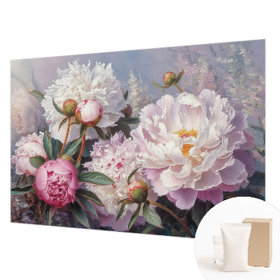 Dekorative Wand-Fototapete Pfingstrosenstrauß