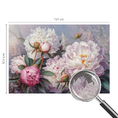 Dekorative Wand-Fototapete Pfingstrosenstrauß