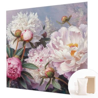 Dekorative Wand-Fototapete Pfingstrosenstrauß