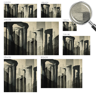 Fototapete Roharchitektur