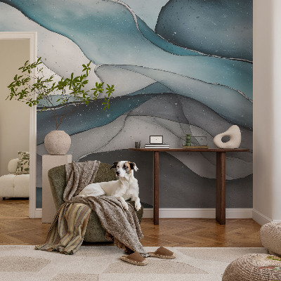 Vlies-Fototapete Bunte Wellen