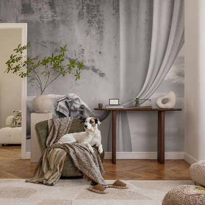 Motivtapete aus Vlies Surrealistischer Elefant