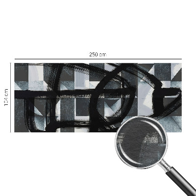 Vlies-Fototapete fürs Wohnzimmer Ausdrucksstarke Geometrie