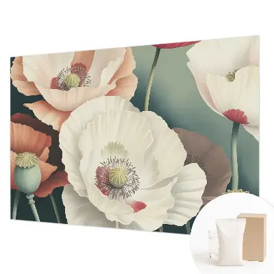 Vlies-Fototapete fürs Kinderzimmer mit floralem Motiv