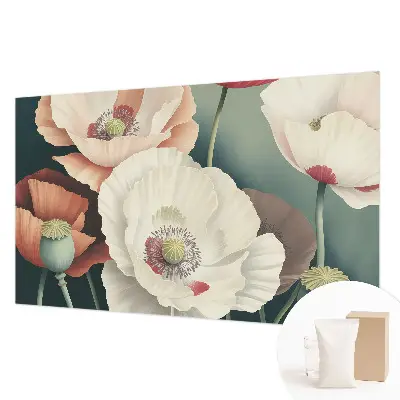 Vlies-Fototapete fürs Kinderzimmer mit floralem Motiv
