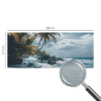 Moderne Vlies-Fototapete Exotischer Strand