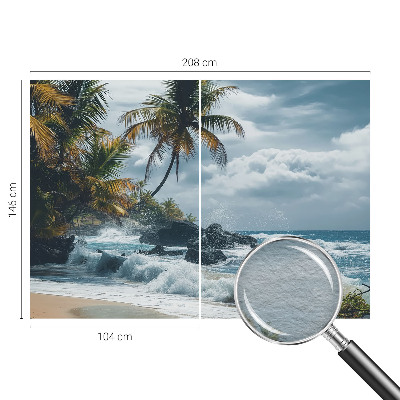 Moderne Vlies-Fototapete Exotischer Strand