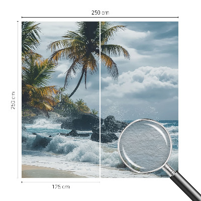 Moderne Vlies-Fototapete Exotischer Strand