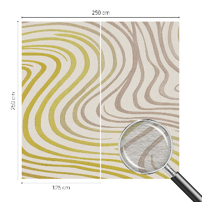 Vliestapete fürs Schlafzimmer Flüssige Eleganz