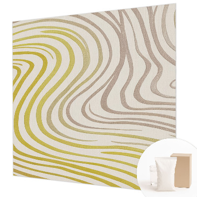 Vliestapete fürs Schlafzimmer Flüssige Eleganz