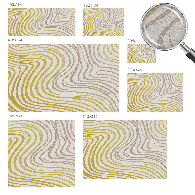 Vliestapete fürs Schlafzimmer Flüssige Eleganz