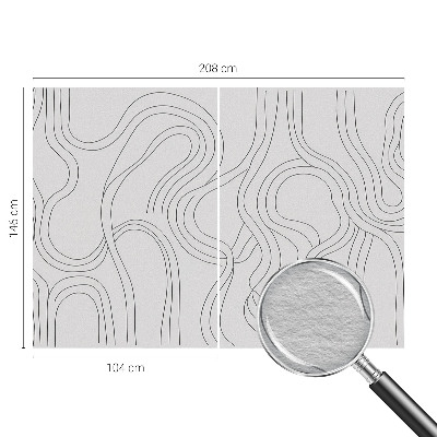 Motivtapete Bio-Linien