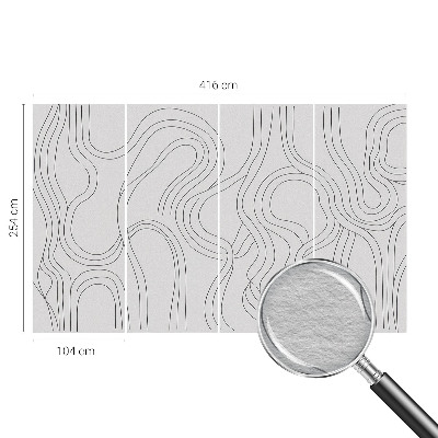 Motivtapete Bio-Linien