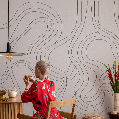 Motivtapete Bio-Linien