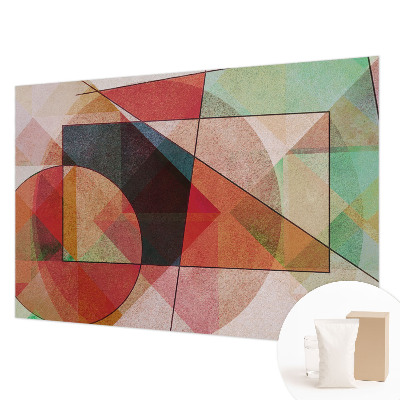 Bildtapete mit geometrischer abstrakter Gestaltung