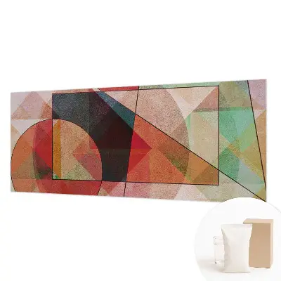Bildtapete mit geometrischer abstrakter Gestaltung