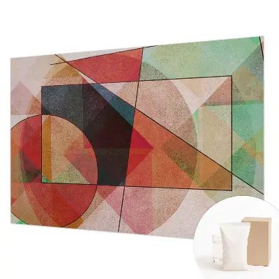 Bildtapete mit geometrischer abstrakter Gestaltung
