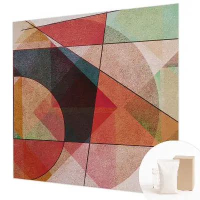 Bildtapete mit geometrischer abstrakter Gestaltung
