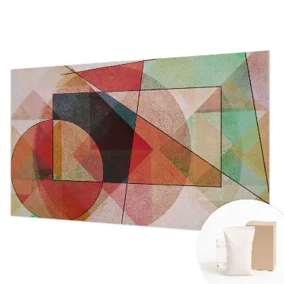 Bildtapete mit geometrischer abstrakter Gestaltung