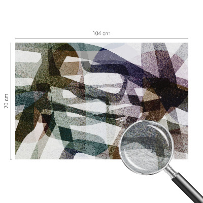 Dekorative Wand-Fototapete Bunte Schleifen