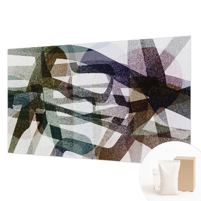 Dekorative Wand-Fototapete Bunte Schleifen