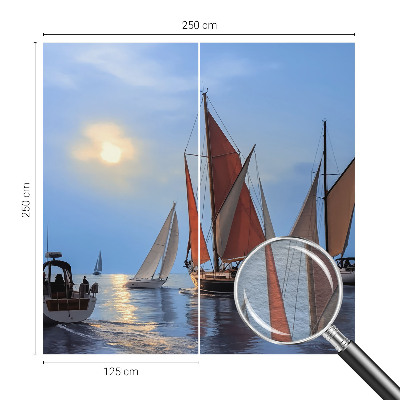 Wand-Fototapete mit Motiv „Segelabenteuer“